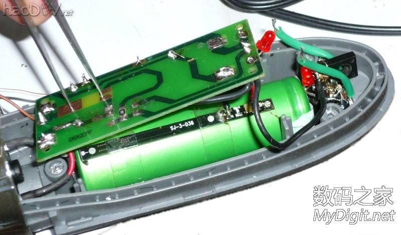 搭棚DC-DC,电推剪高效改锂电(分立元件开关降压电路应用1)