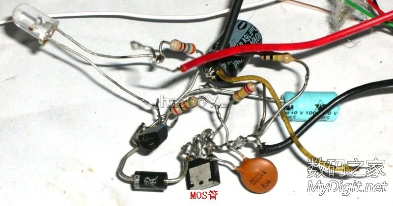 搭棚DC-DC,电推剪高效改锂电(分立元件开关降压电路应用1)