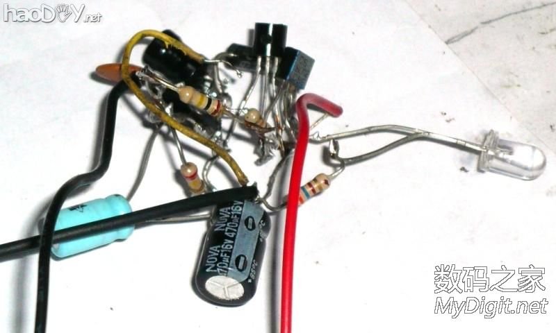 搭棚DC-DC,电推剪高效改锂电(分立元件开关降压电路应用1)