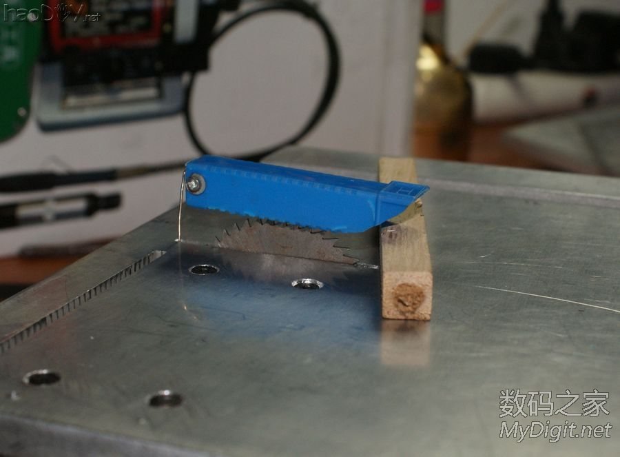 DIY全金属微型台锯(多图,高清)