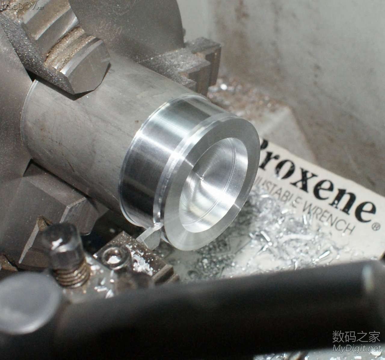 DIY全金属微型台锯(多图,高清)