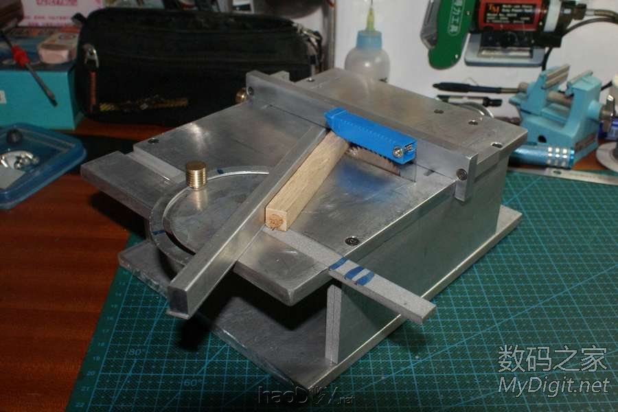 DIY全金属微型台锯(多图,高清)