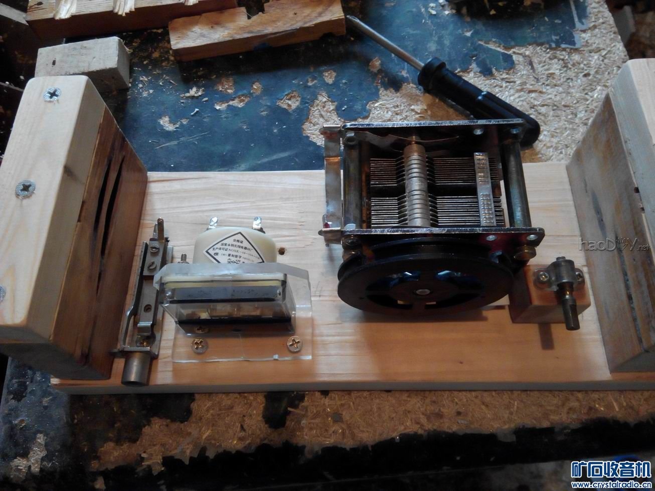 【参赛】短波大环矿石收音机5.51---19.94MHZ