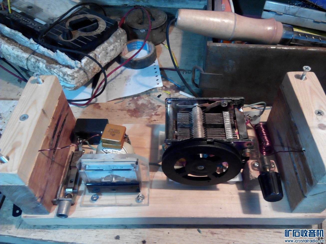 【参赛】短波大环矿石收音机5.51---19.94MHZ