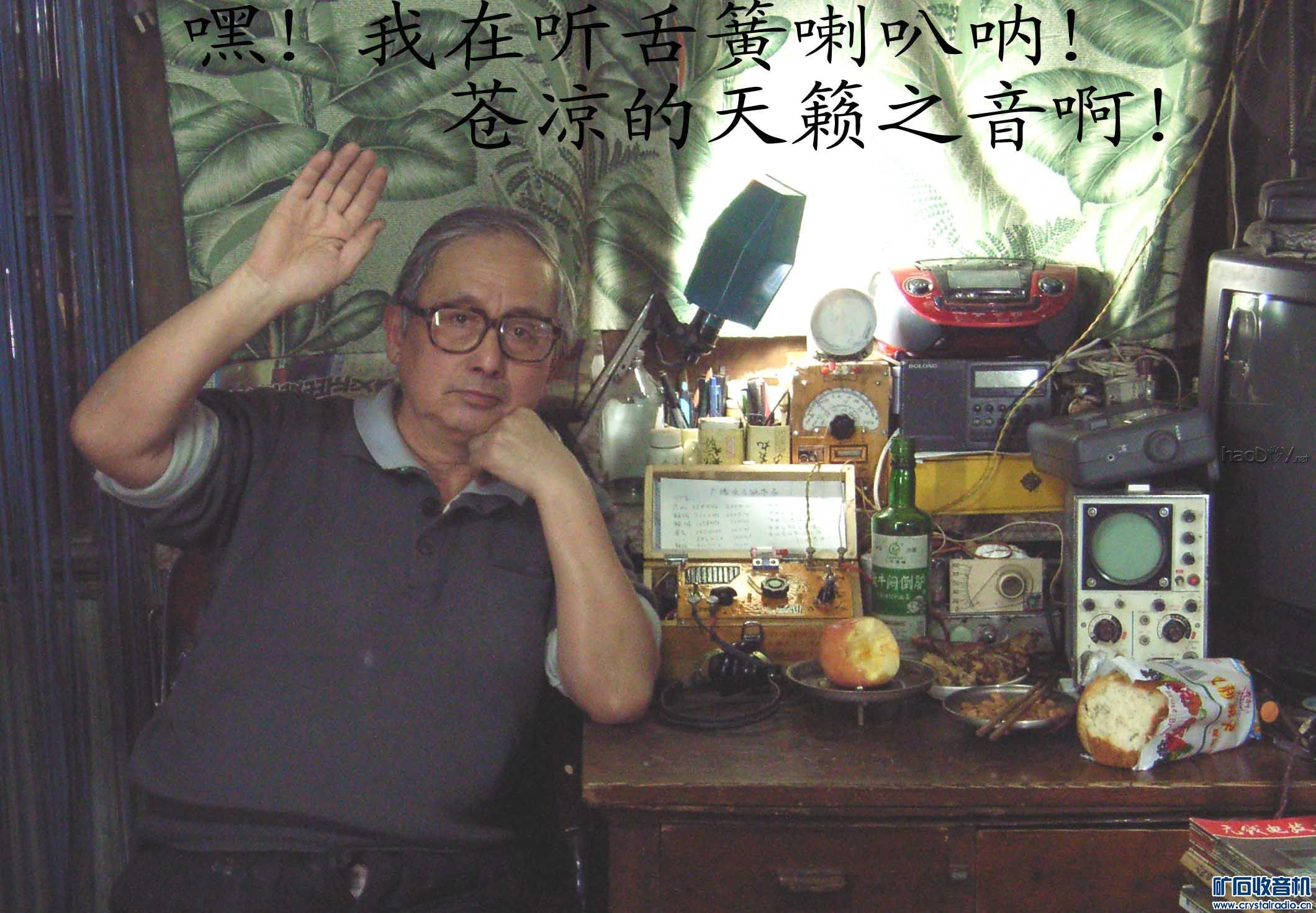 【参赛】给带天调的矿石收音机加上音频放大器