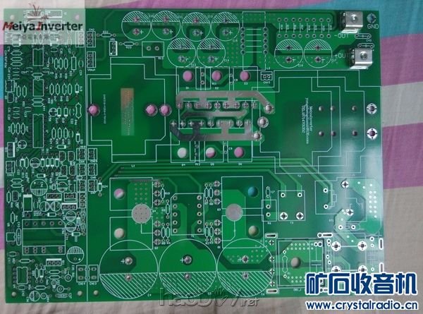 PCB板子到了但是还差秋冬变压器和电源变压器没绕呢 PCB板子到了但是还差秋冬变压器和电源变压器没绕呢