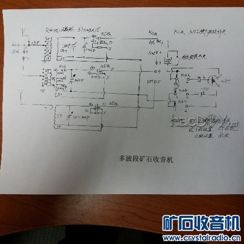 【参赛】五波段矿石收音机
