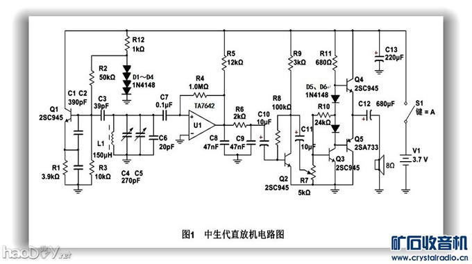 【参赛】中生代直放式收音机