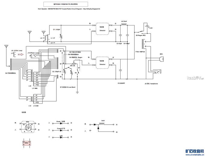 Circuit Diagram.png 【参赛】仿留声机号角喇叭的矿机及智能声力扩音机