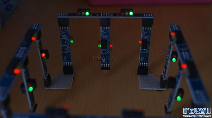 【参赛】给孩子DIY的一个功能齐全十字路口红绿灯模型