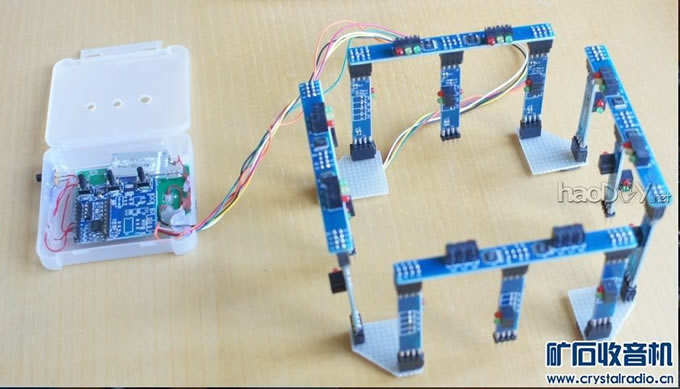 【参赛】给孩子DIY的一个功能齐全十字路口红绿灯模型