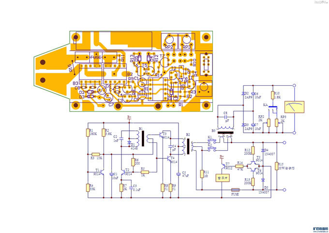 【参赛】低耗电低中心阻值正弦波esr表主体部分