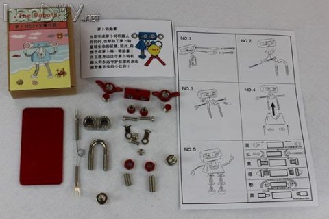科技小制作机器人图解步骤-萌萌哒的机器人