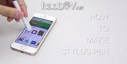 科技小制作大全图解-自制手机触控笔