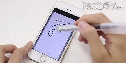 科技小制作大全图解-自制手机触控笔