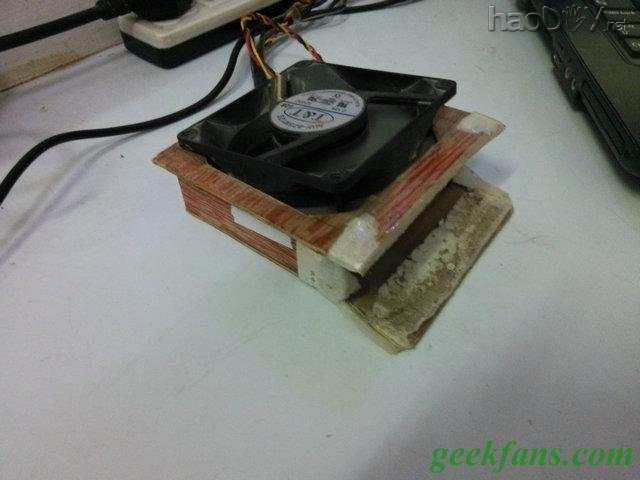 科技小制作-自制笔记本电脑散热风扇