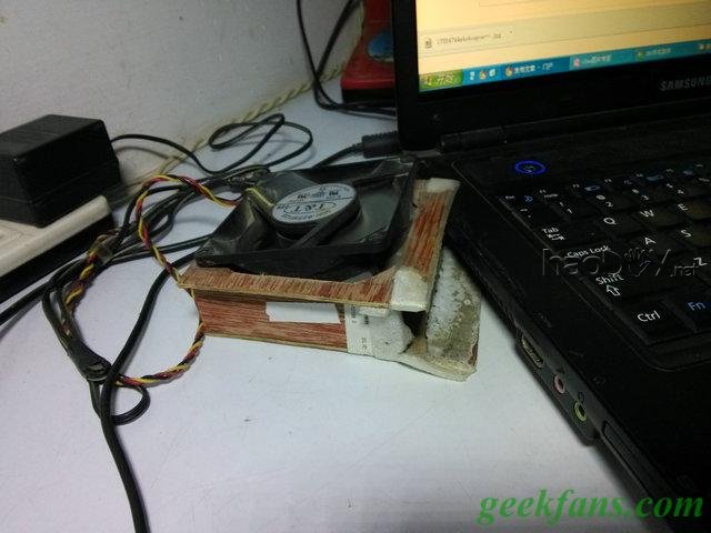 科技小制作-自制笔记本电脑散热风扇