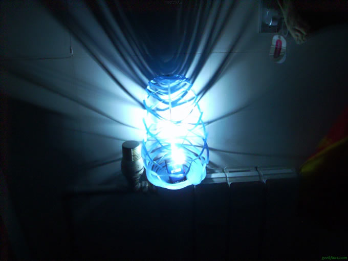 科技小制作-自制纸质网状灯笼