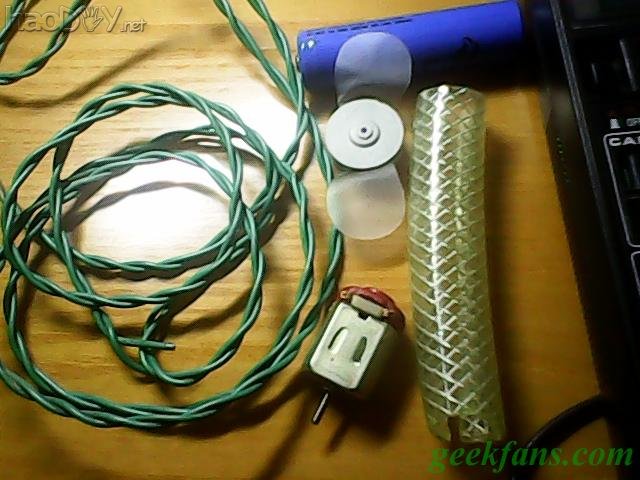 科技小制作-自制便携小风扇