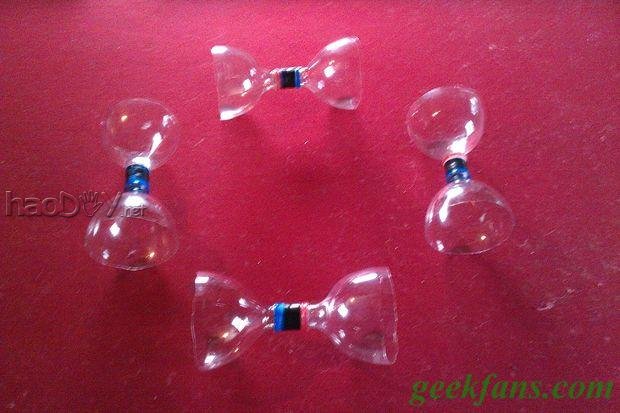 科技小制作-用可乐瓶DIY风力发电机