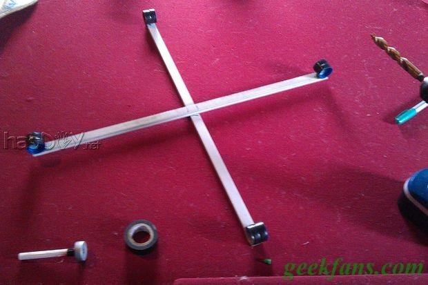 科技小制作-用可乐瓶DIY风力发电机