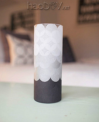 科技小制作-手工DIY素雅玻璃灯教程