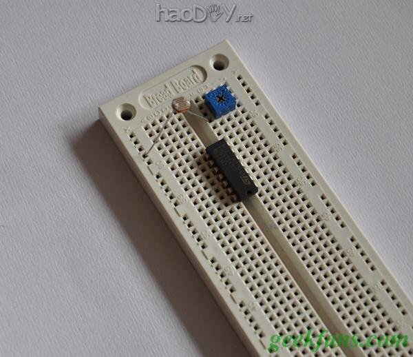 科技小制作-新版光线探测器的制作