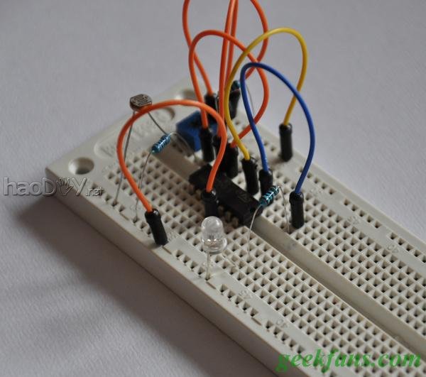 科技小制作-新版光线探测器的制作