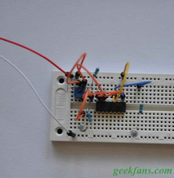 科技小制作-新版光线探测器的制作