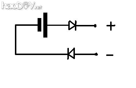 科技小制作-给数码管电子钟做个简易电池