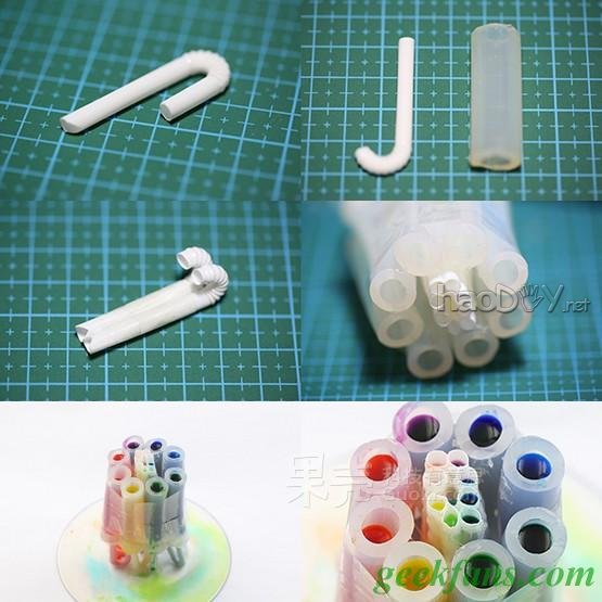 科技小制作-教你制作彩色玫瑰