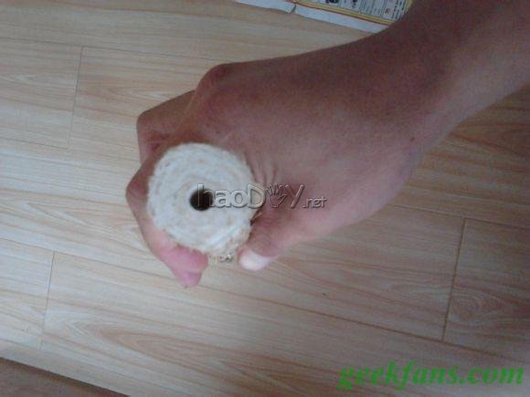 科技小制作-木制双节棍制作过程