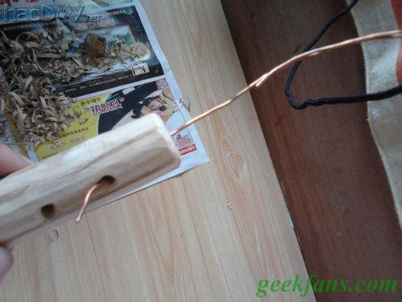 科技小制作-木制双节棍制作过程