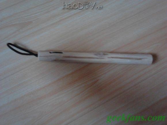 科技小制作-木制双节棍制作过程