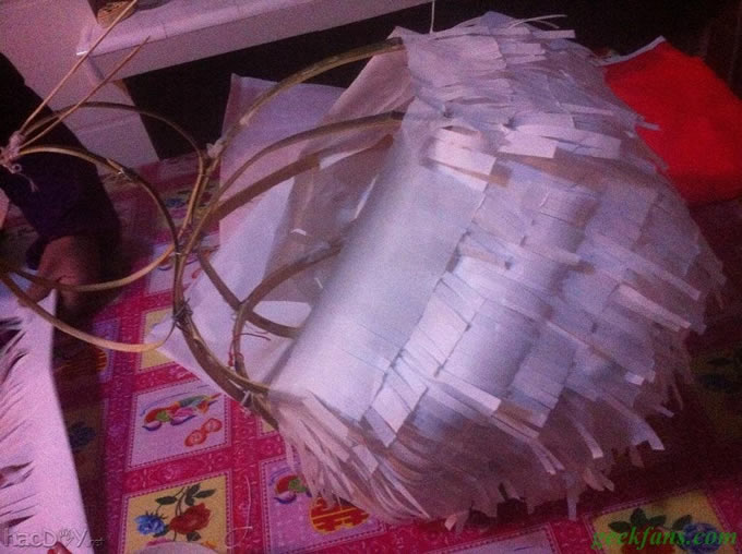 科技小制作-自制兔子灯笼