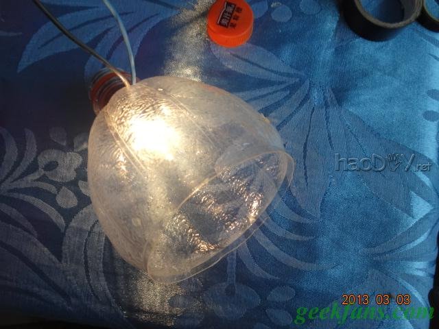 科技小制作-写字台灯的制作步骤