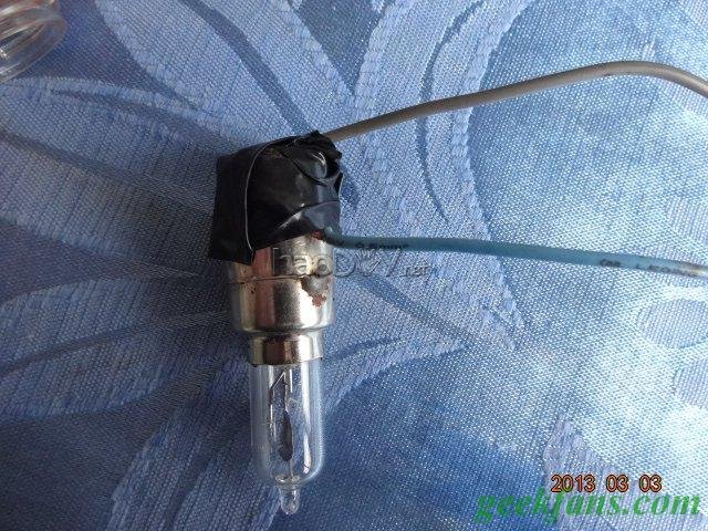 科技小制作-写字台灯的制作步骤