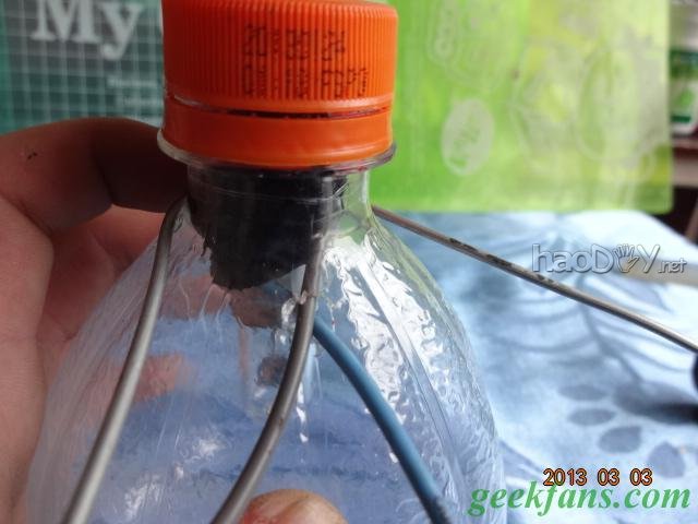 科技小制作-写字台灯的制作步骤