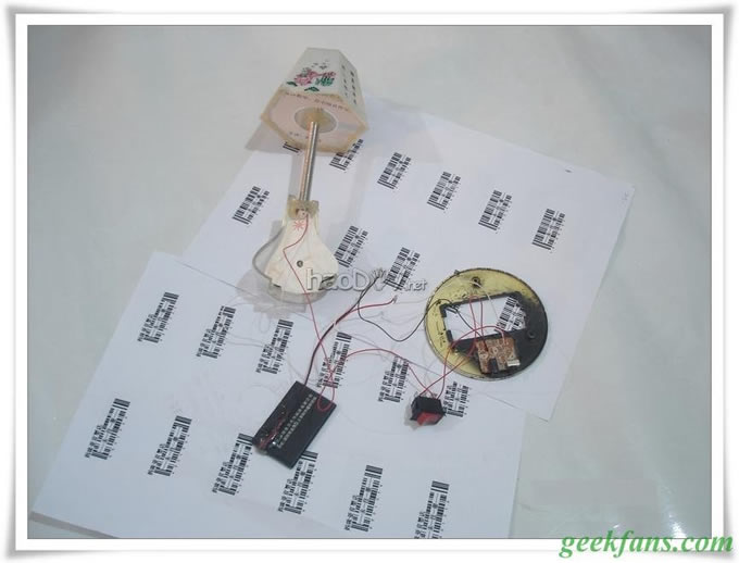 科技小制作-教你制作别致小台灯