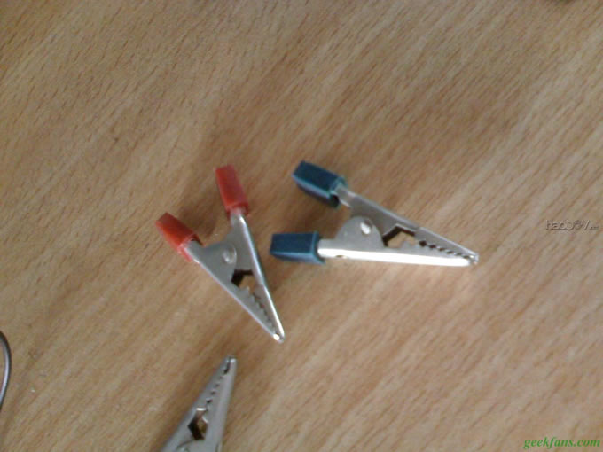 科技小制作-面包板电路探针制作