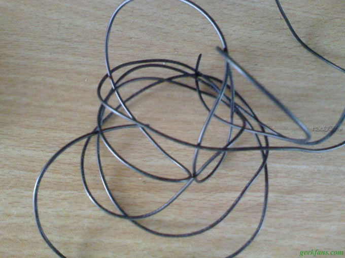 科技小制作-面包板电路探针制作