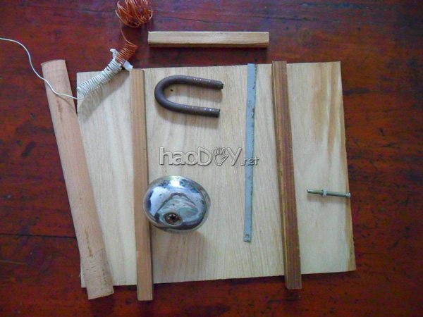 科技小制作-DIY小电铃的制作