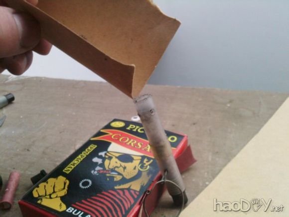 科技小制作-教你制作拉环式点火引信