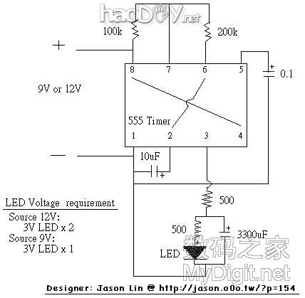 科技小制作-寻光小车和呼吸灯组合的制作过程