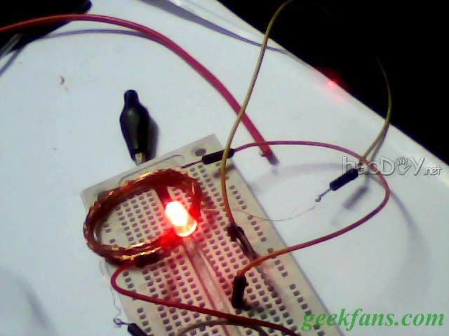 科技小制作-无线输电的制作过程