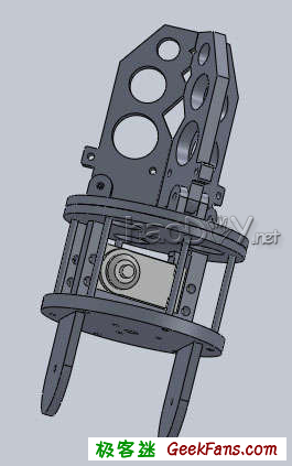 科技小制作-教你制作三指机器爪