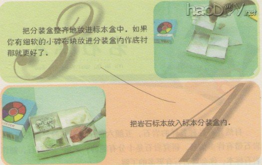 科技小制作-教你制作岩石标本