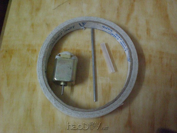 科技小制作-制作船模动力部分