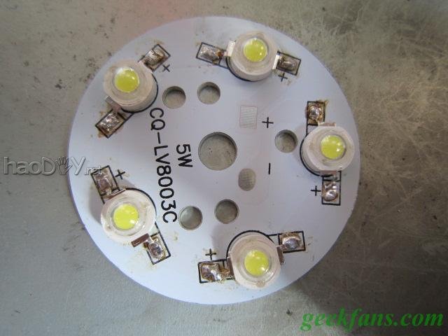 科技小制作-低价改造家庭照明为LED