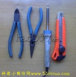 科技小制作-教你制作自带光源的笔